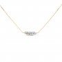 Wry Cluster Diamond Necklace