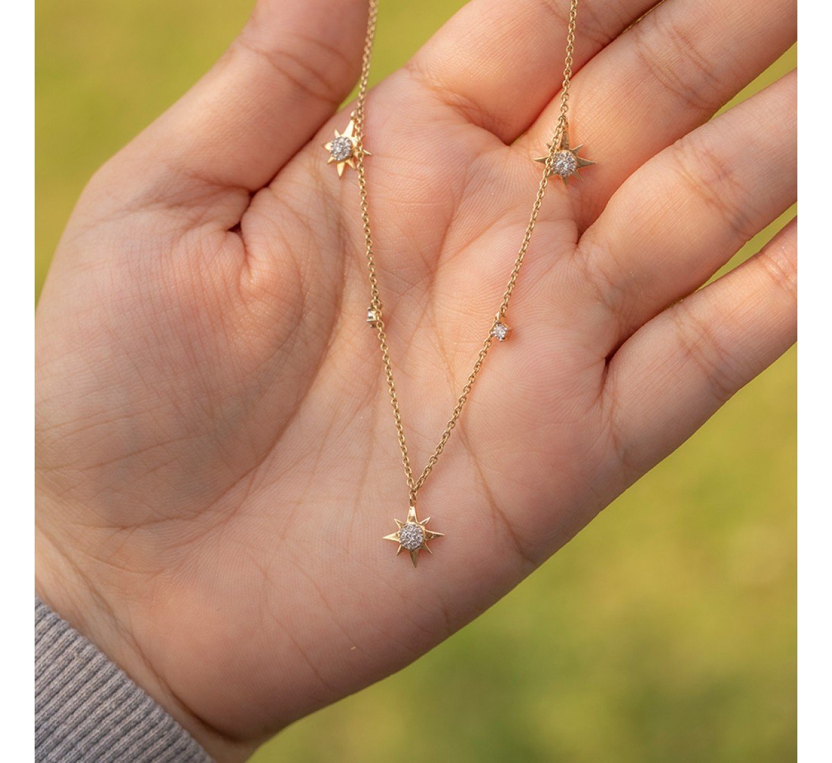 Diamond Stardust Necklace