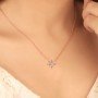 Sonorous Star Diamond Necklace