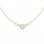 Lucent Love Infinity Diamond Necklace