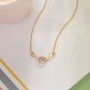 Lucent Love Infinity Diamond Necklace