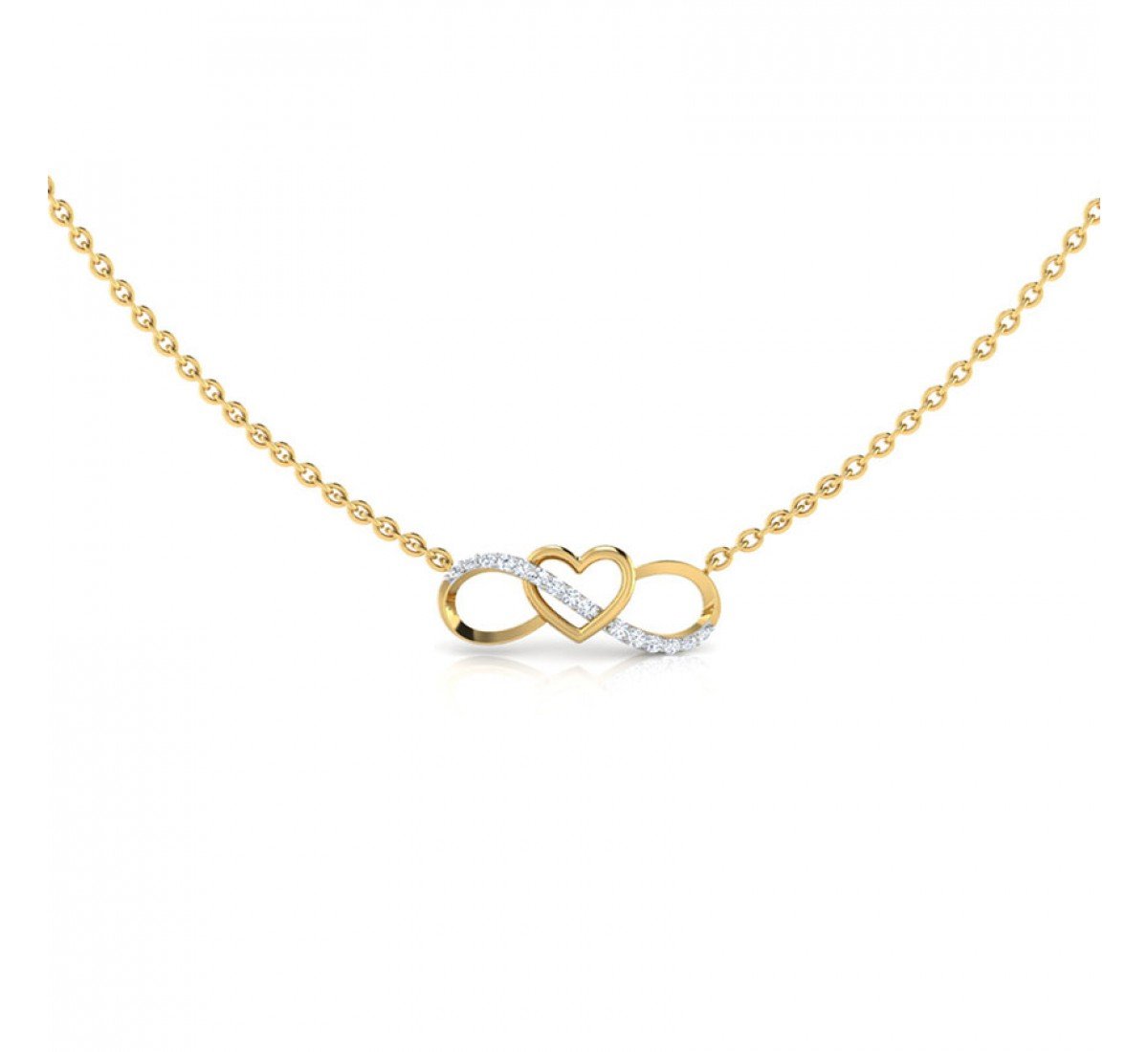 Naomi Love Infinity Diamond Necklace