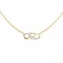 Naomi Love Infinity Diamond Necklace