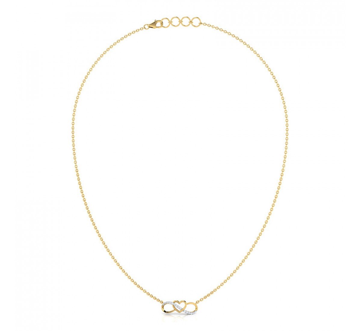 Naomi Love Infinity Diamond Necklace