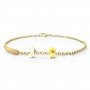 Cute Duckling Kids' Gold Bracelet