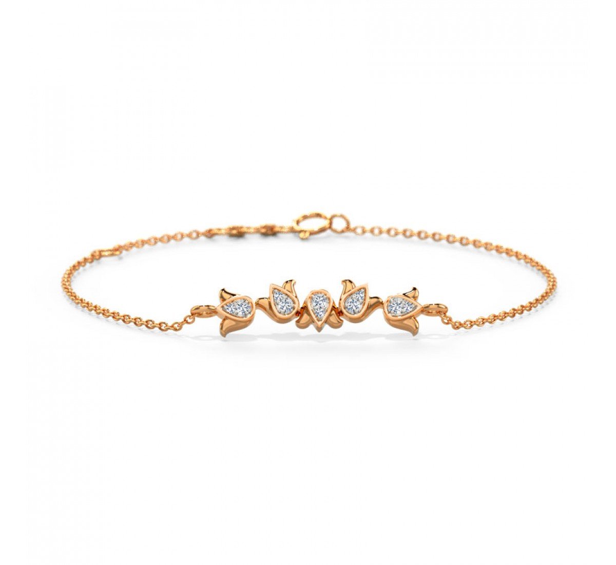 Nadir Tulip Diamond Bracelet