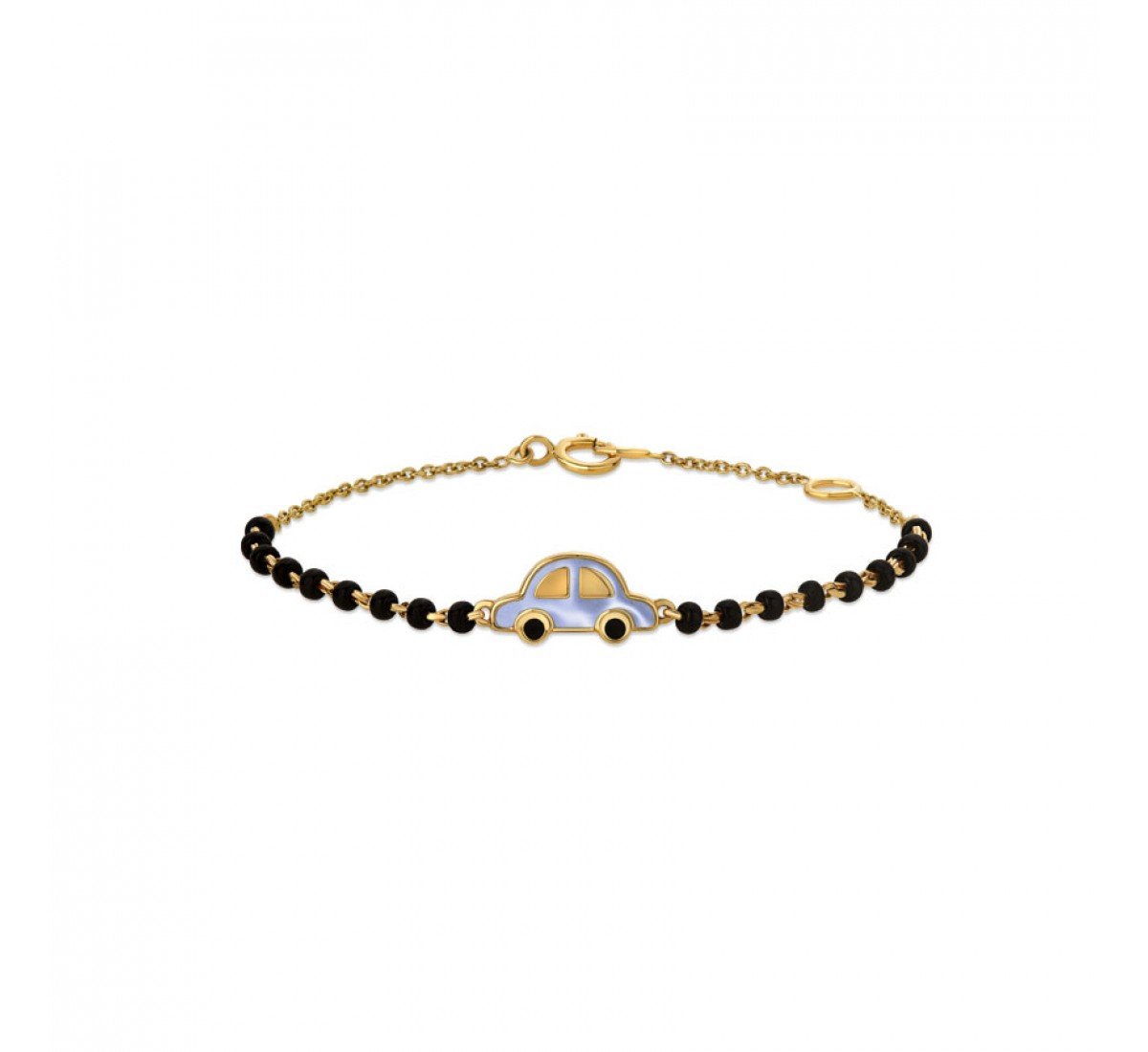 Car themed Baby Nazaria Gold Bracelet