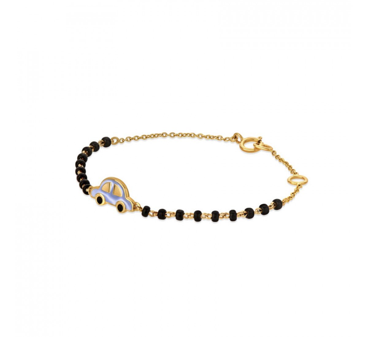 Car themed Baby Nazaria Gold Bracelet