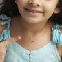 Gold Necklace Butterfly for Kids