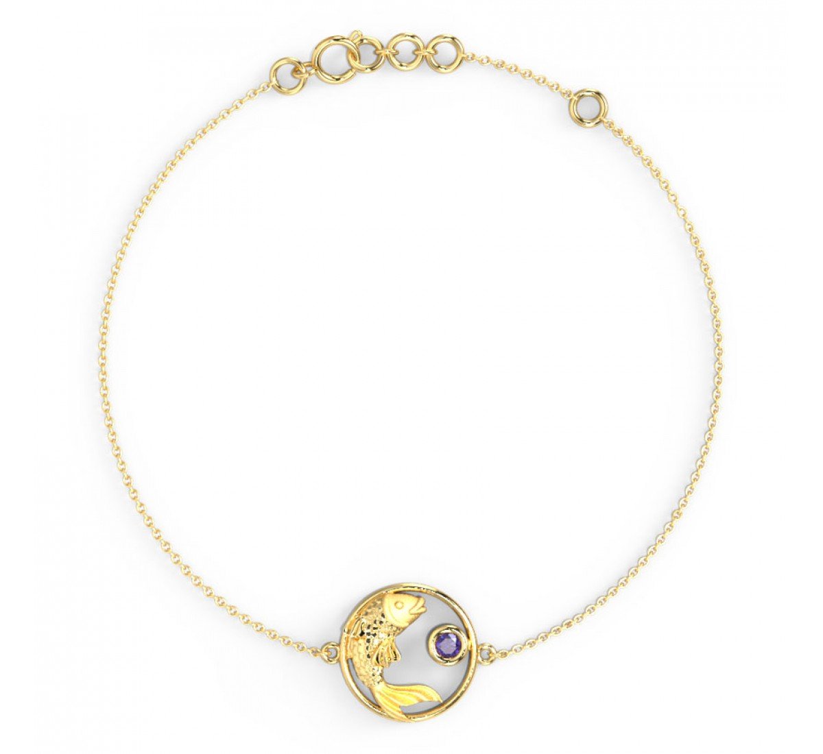 Riviera Pisces Gemstone Bracelet