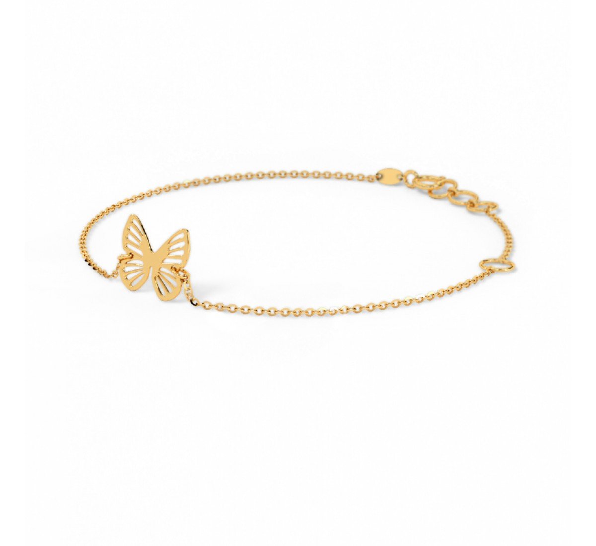 Vilify Butterfly Gold Bracelet