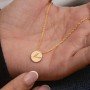 Petulant Mom Gold Pendant