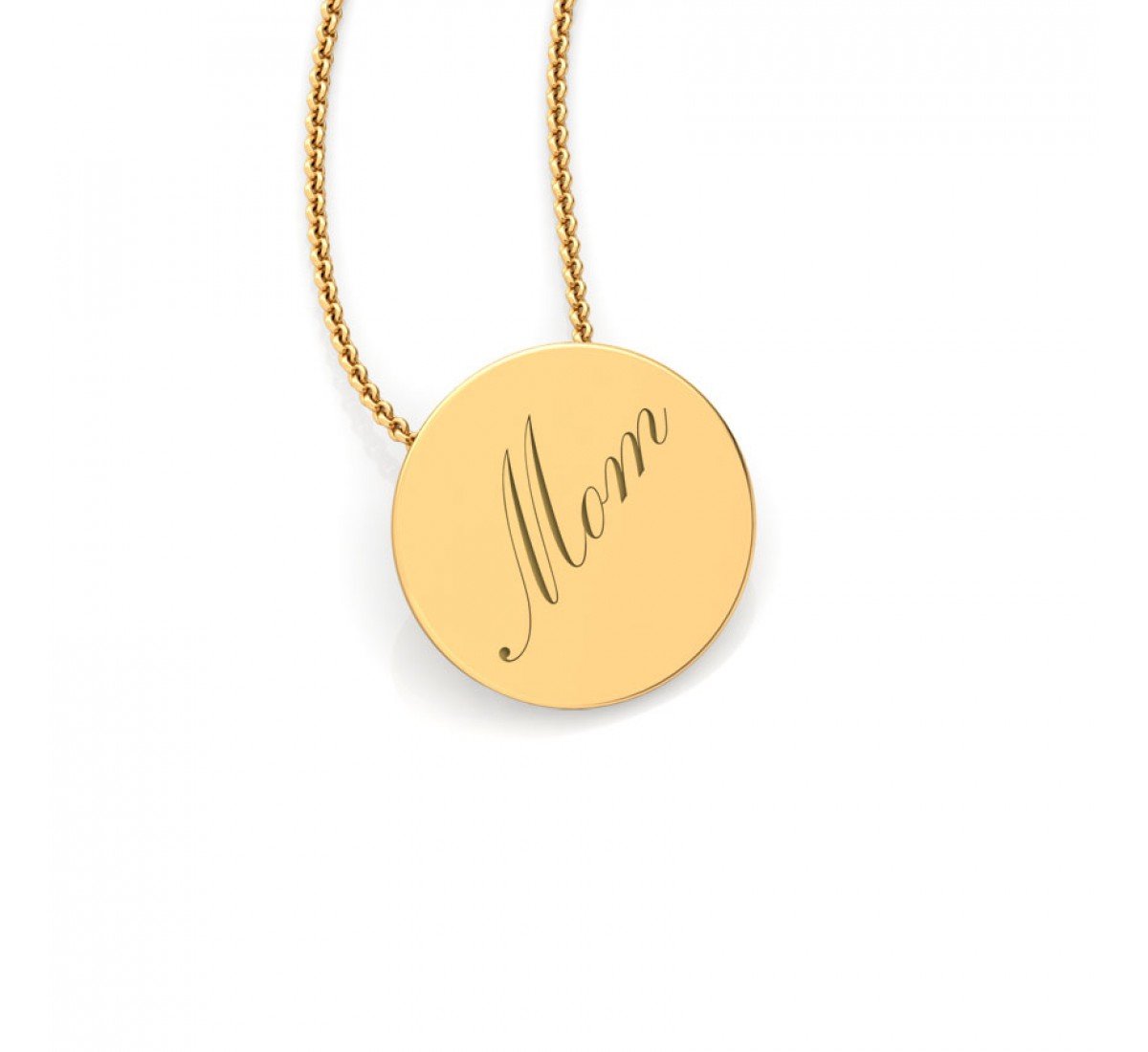 Petulant Mom Gold Pendant