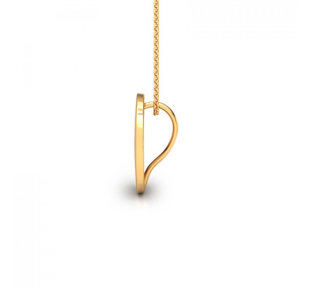 Petulant Mom Gold Pendant