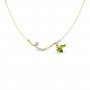 ObtuseGreen Butterfly Diamond Necklace