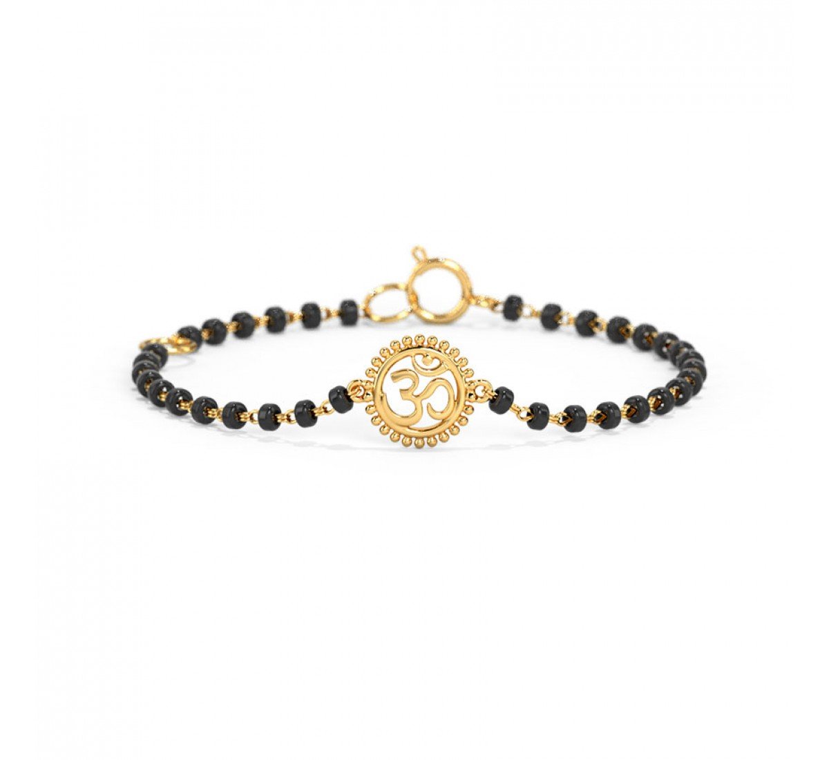 Emika Om Baby Nazaria Gold Bracelet