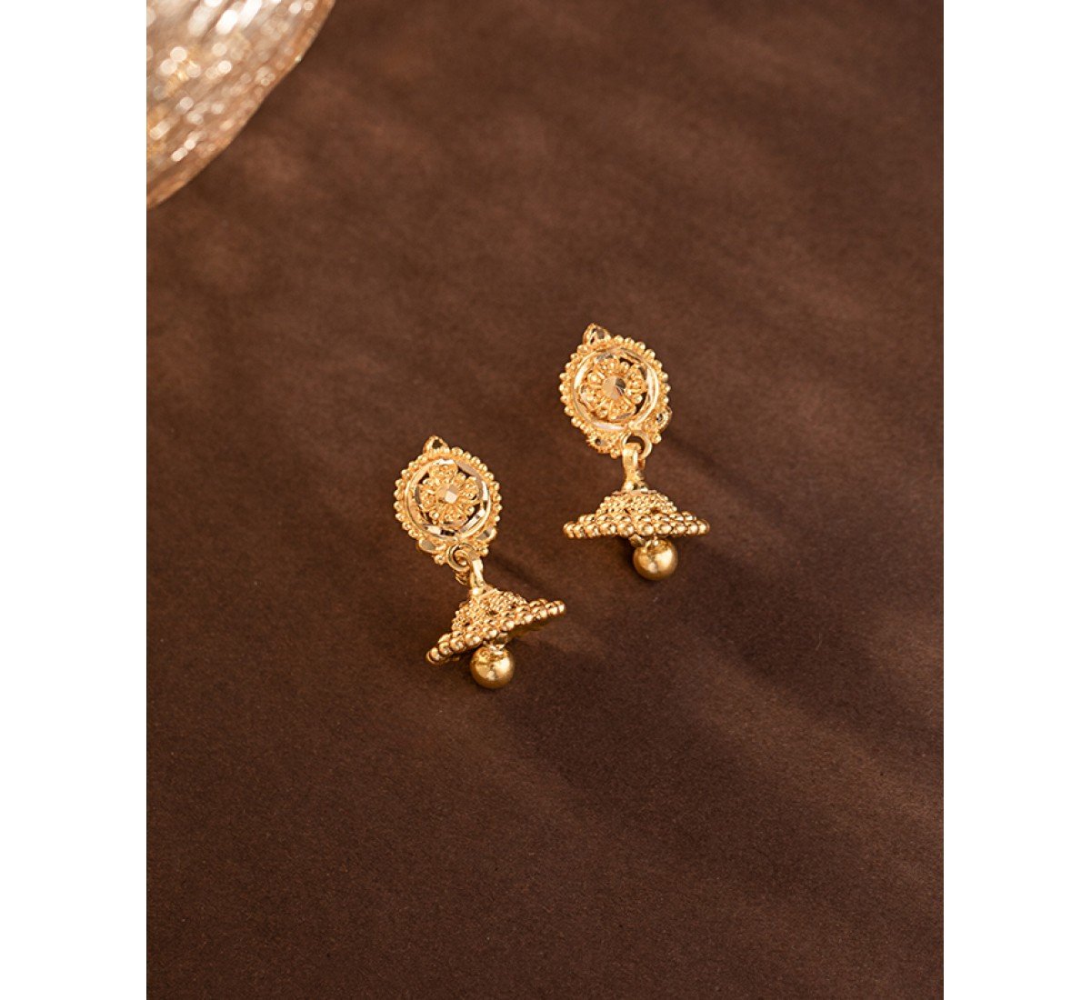 Thalorin 22Kt Gold Earrings