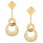 Faelith Gold Drop Earring