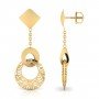 Faelith Gold Drop Earring