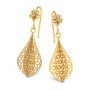 Draven Drop Gold Earrings