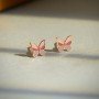 Flutter Kids Gold Earrings