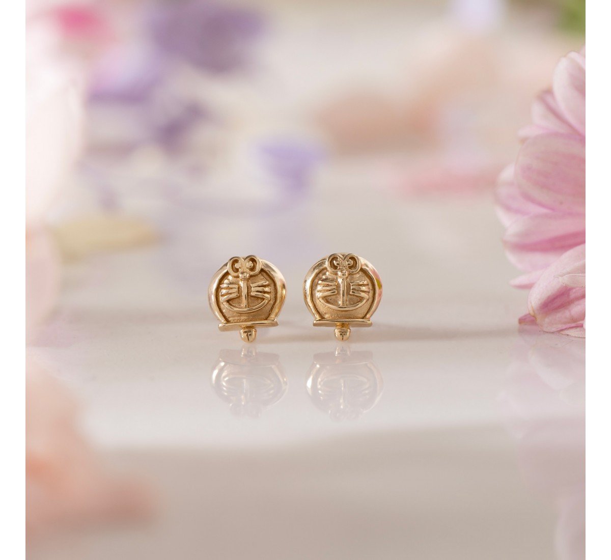 Wren Doreamon Kids Gold Earrings