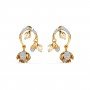 Bellamy Pearl Diamond Earrings