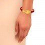 Hridya Mukh Gold Pola Bangle