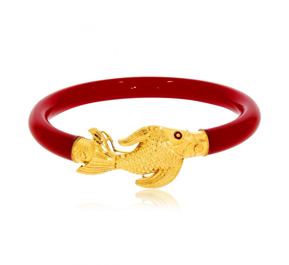 Hridya Mukh Gold Pola Bangle