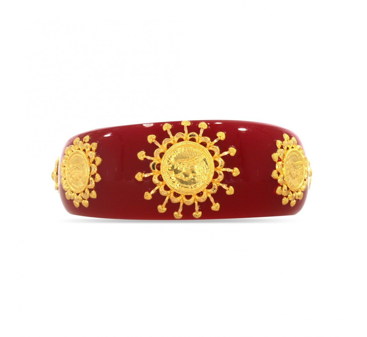 Aishani Gold Pola Bangle