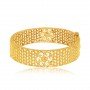 Lisha Floral Gold Bangle