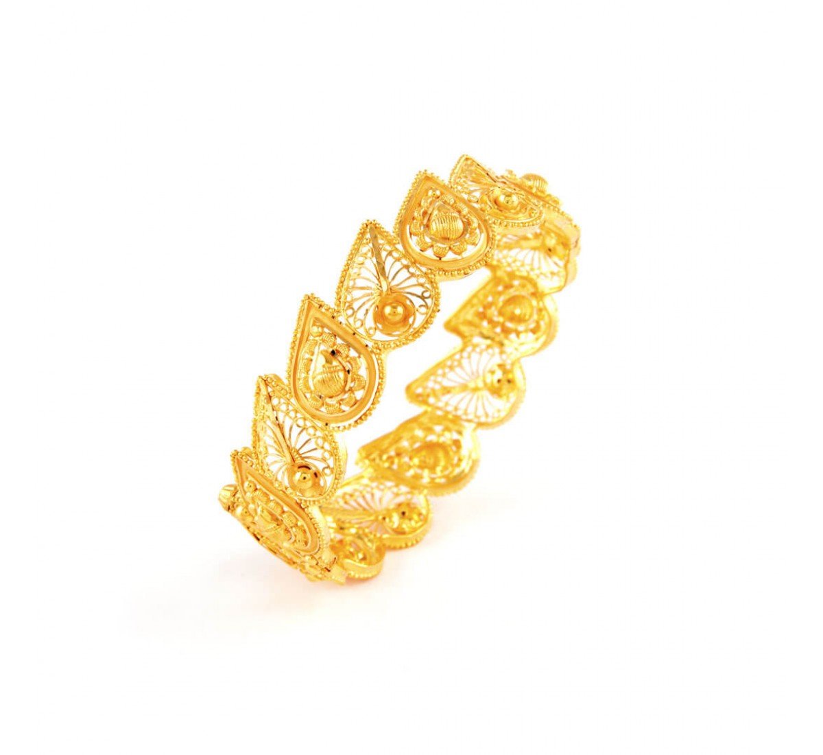 Binodini Gold Chur Bangle