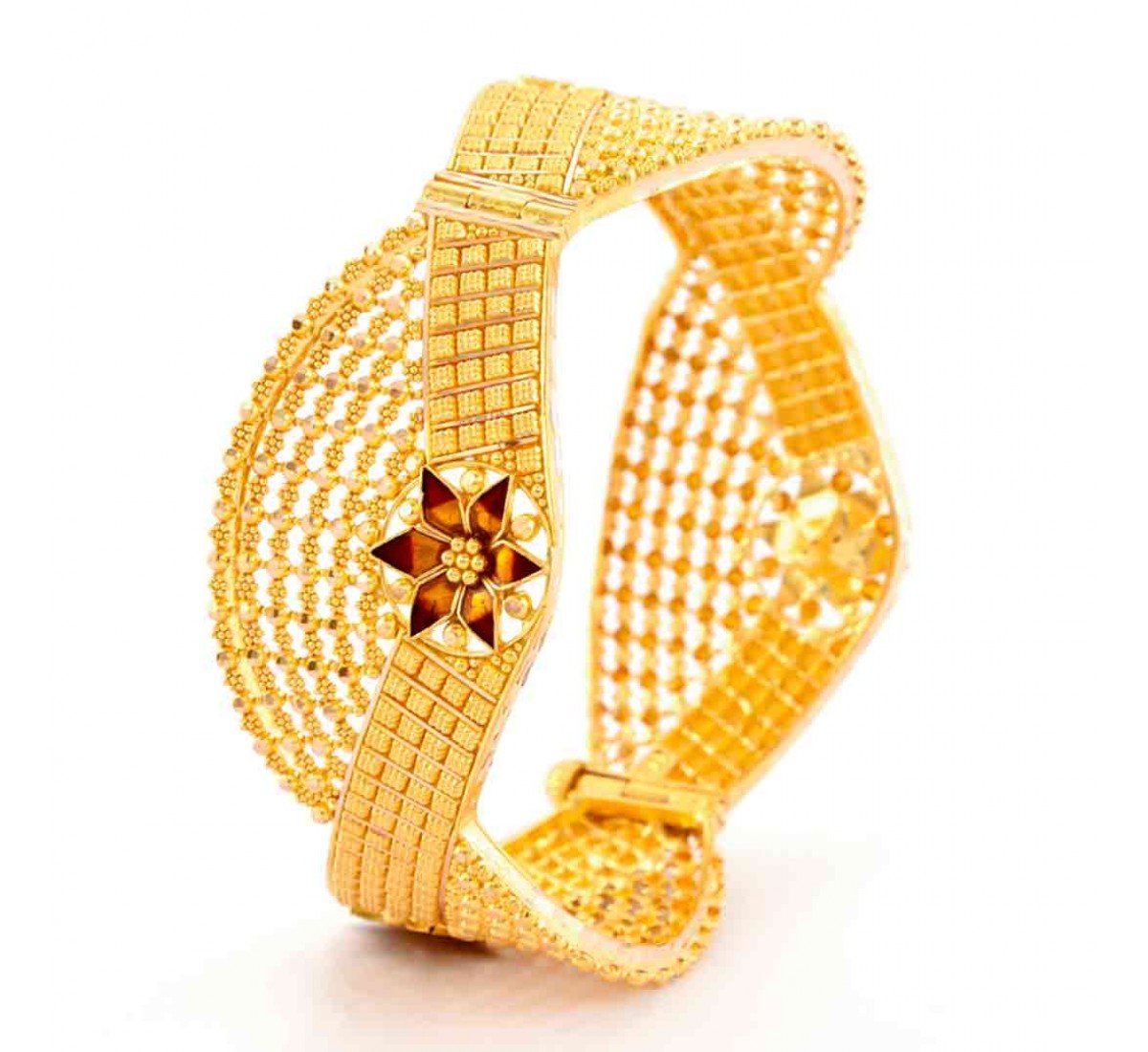 Chitrita Gold Chur Bangle