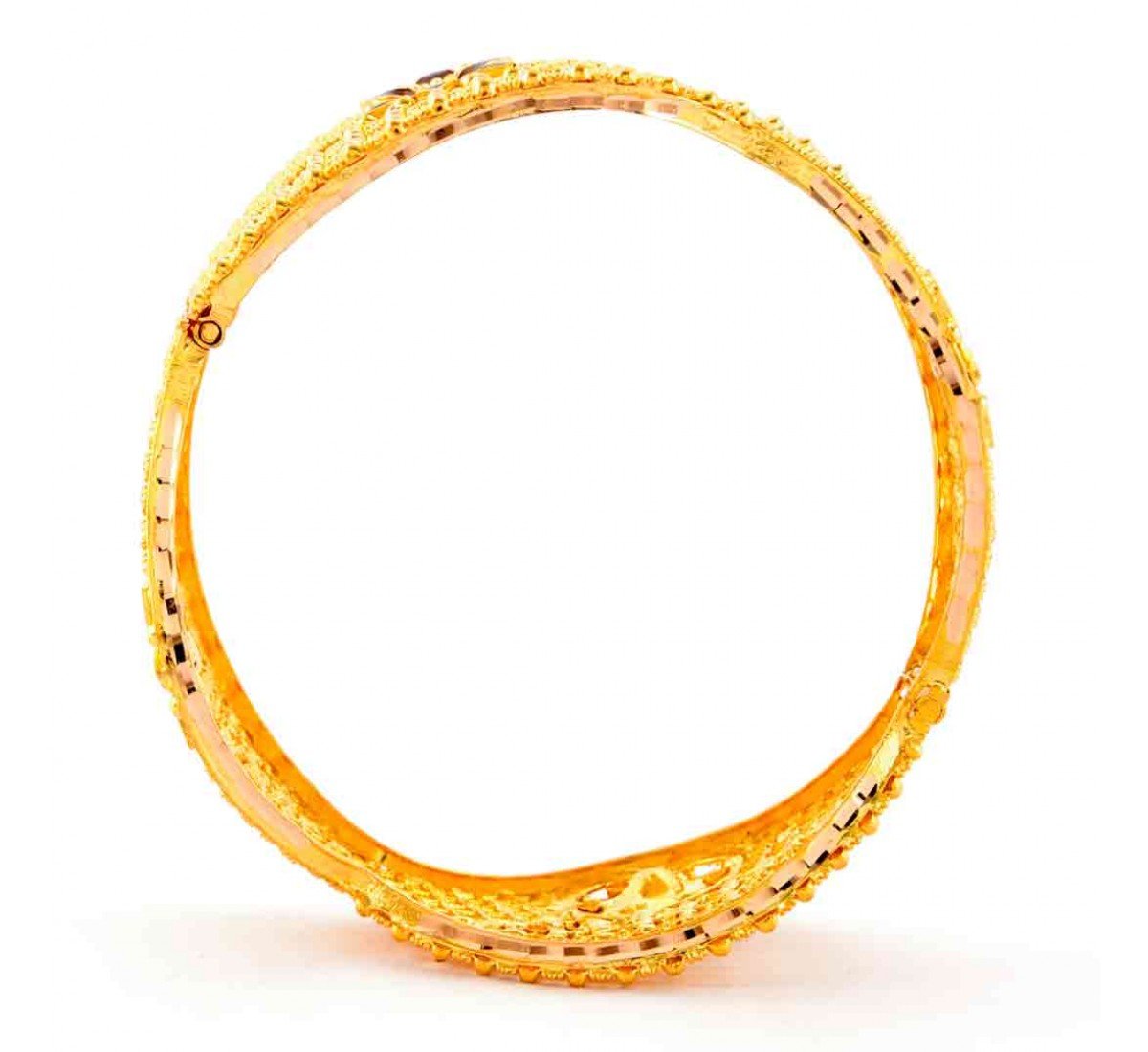 Chitrita Gold Chur Bangle