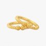 Chaya Twisted Gold Bangles