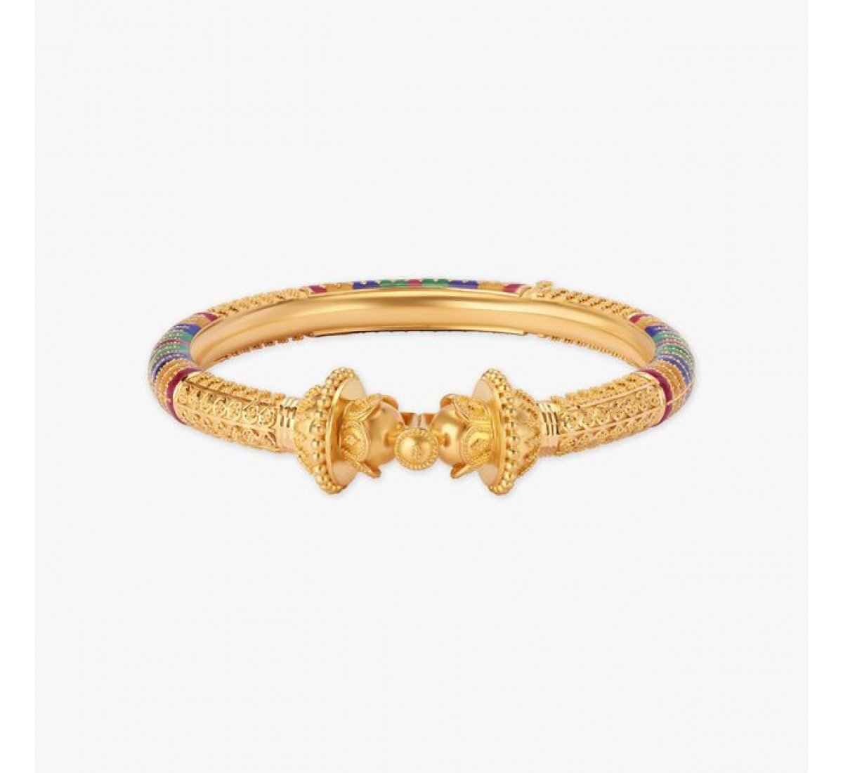 Ekiya Multicoloured Glass Bangle