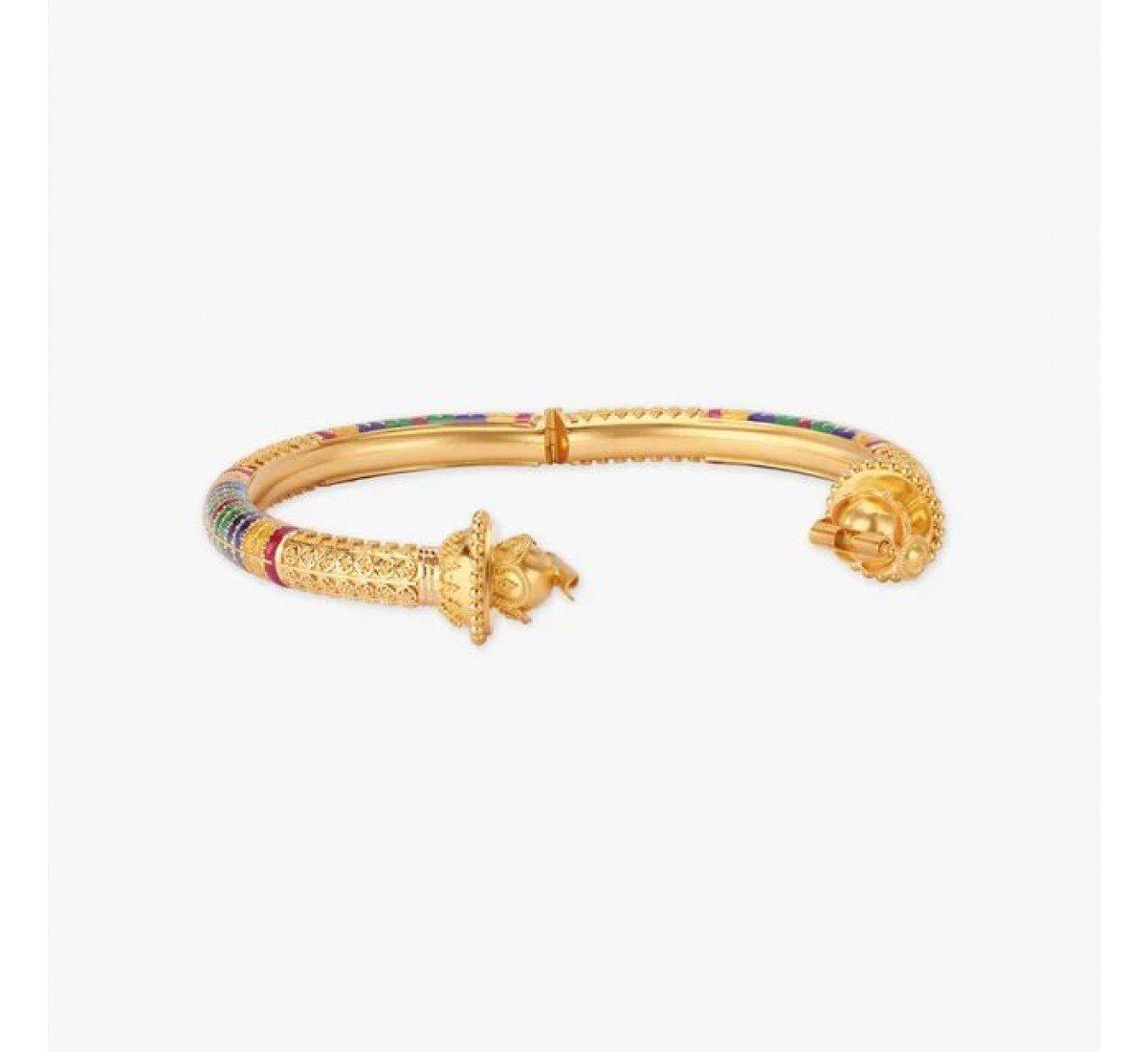 Ekiya Multicoloured Glass Bangle