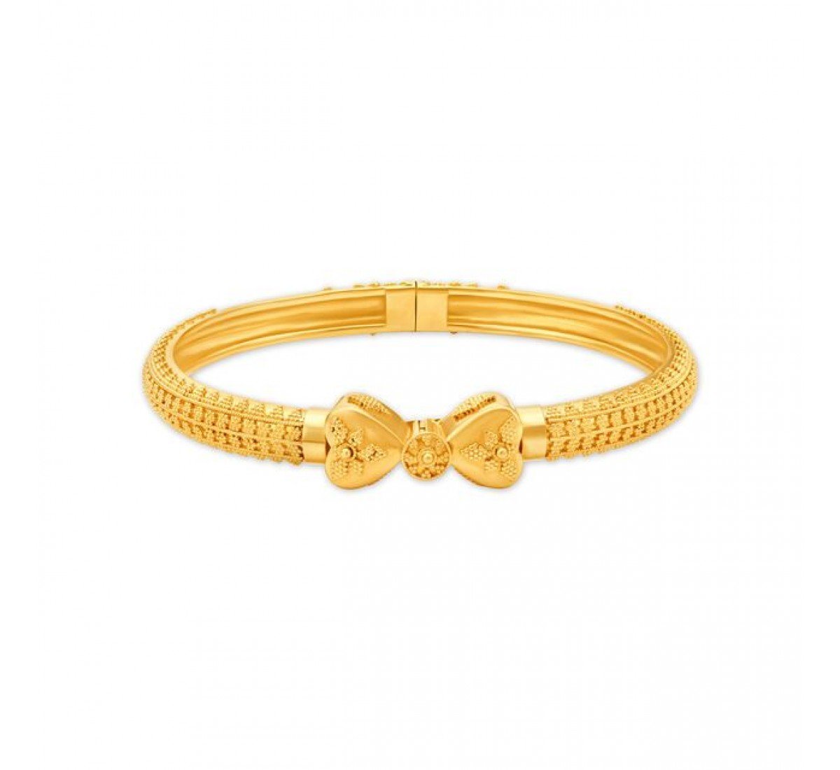 Dharini Gold Bowtie Bangle