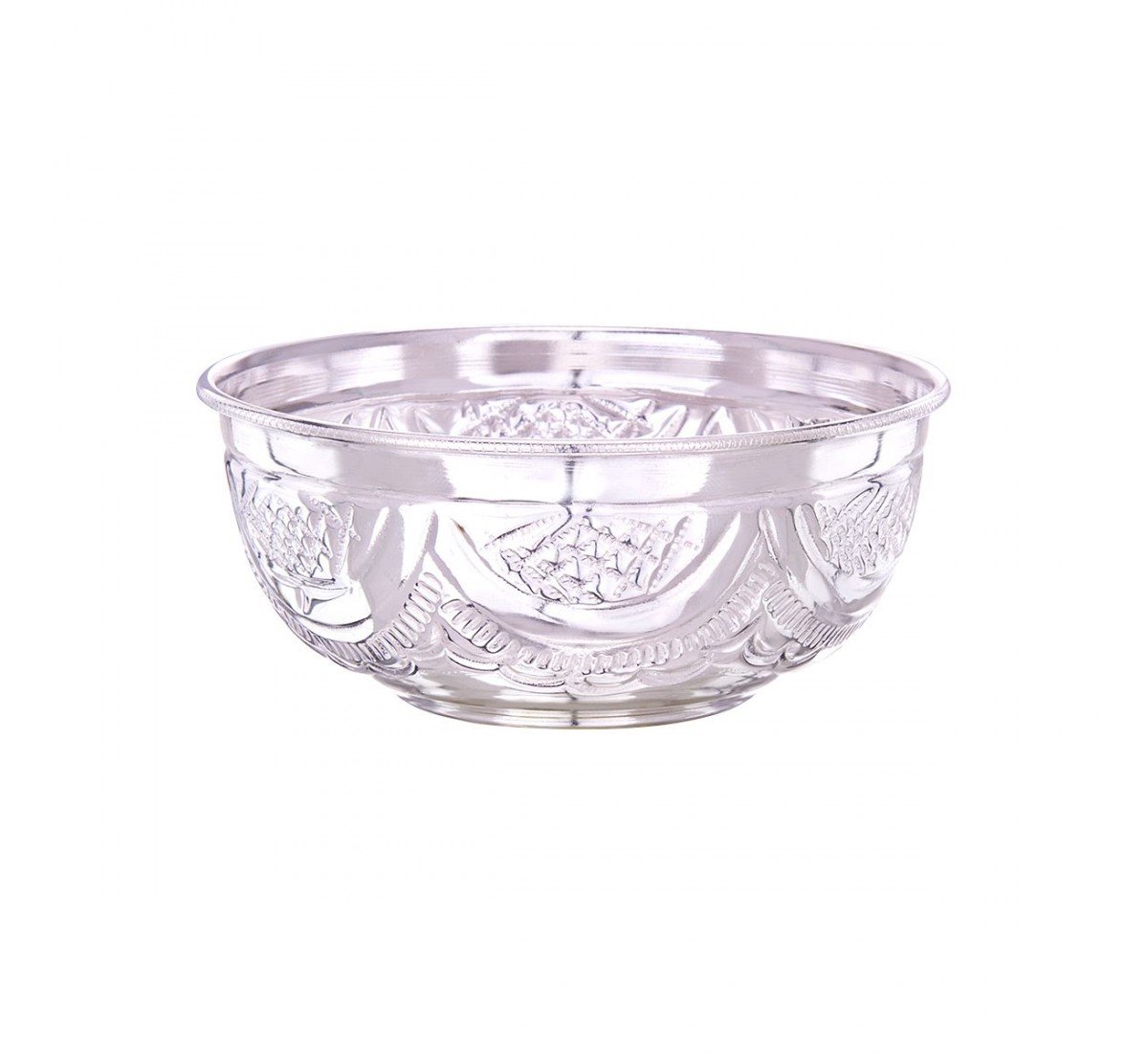 Round Design Silver Bowl (JVDS050923-50153)