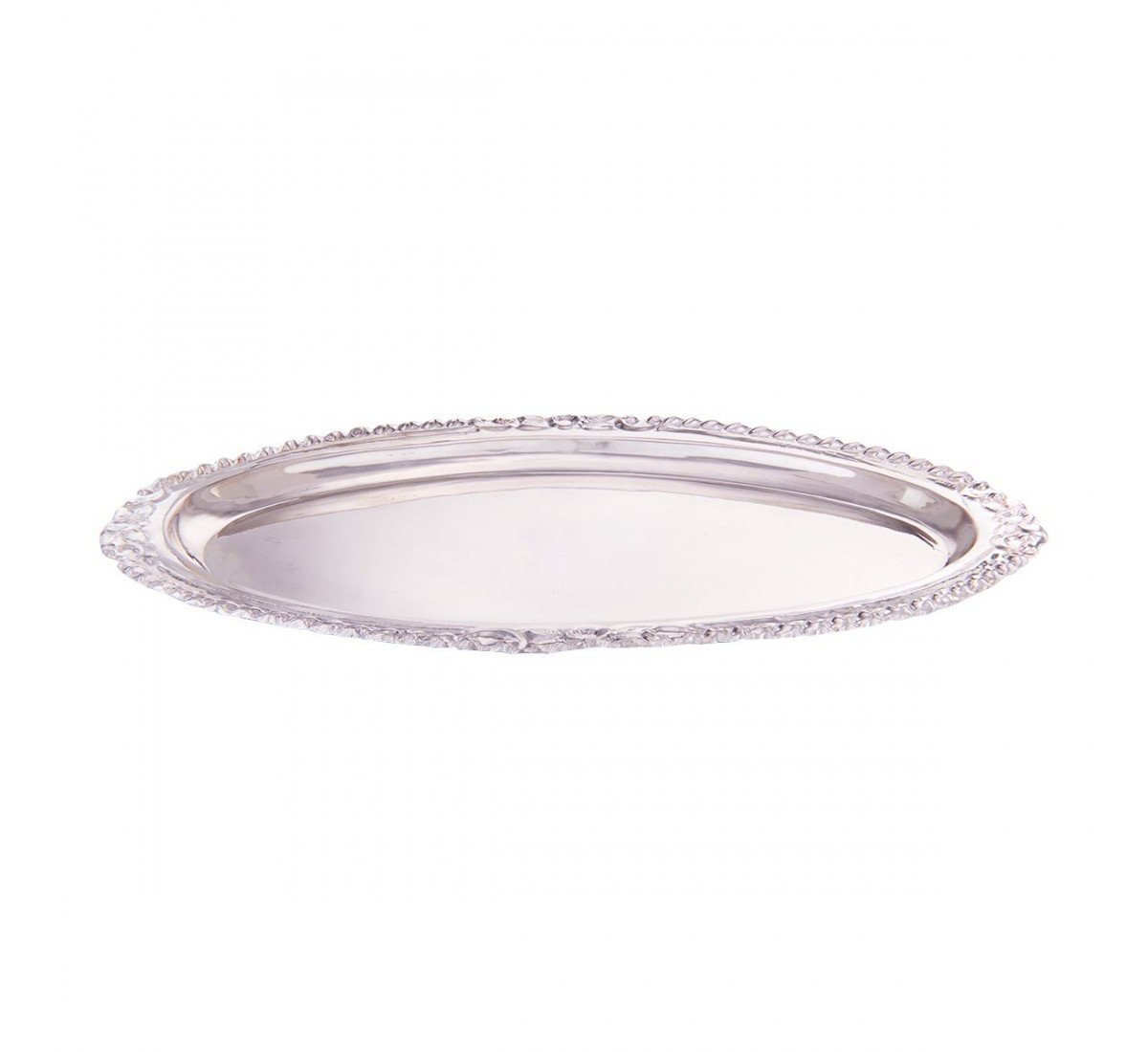 Silver Oval Plate (JVDS050923-50157)