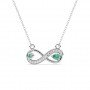 Silver Infinity Necklace