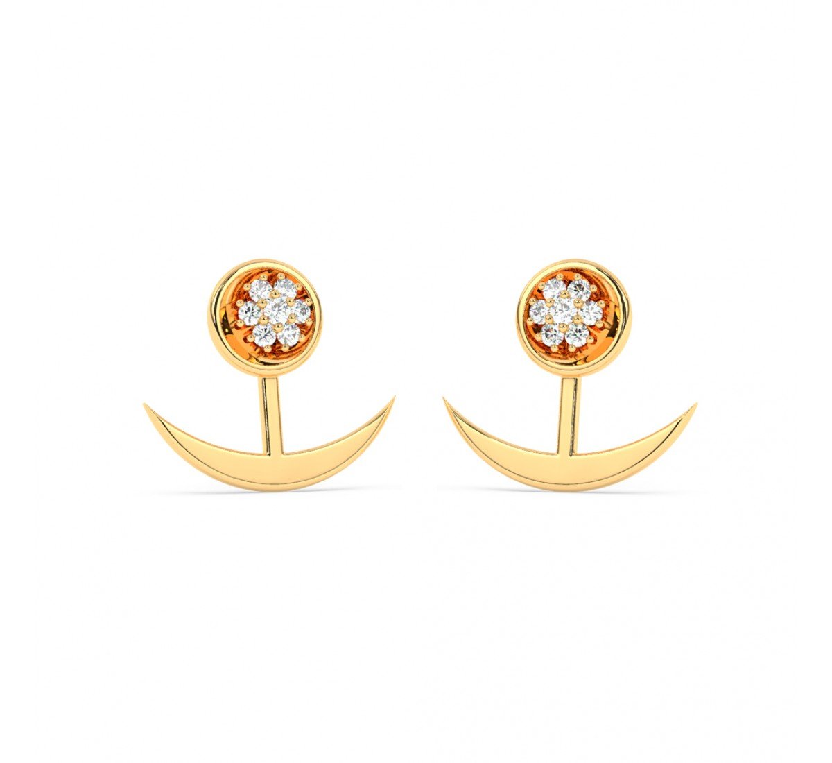 Gold Ancor Earrings