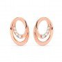 Rose Gold Nova Earrings