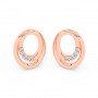 Rose Gold Nova Earrings