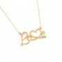 Gold All About Love Necklace