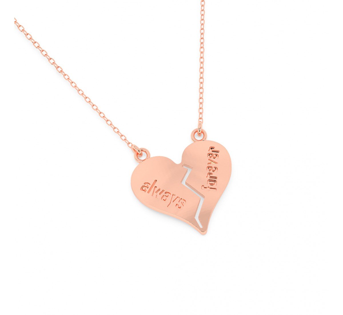 Rose Gold Always Forever Necklace