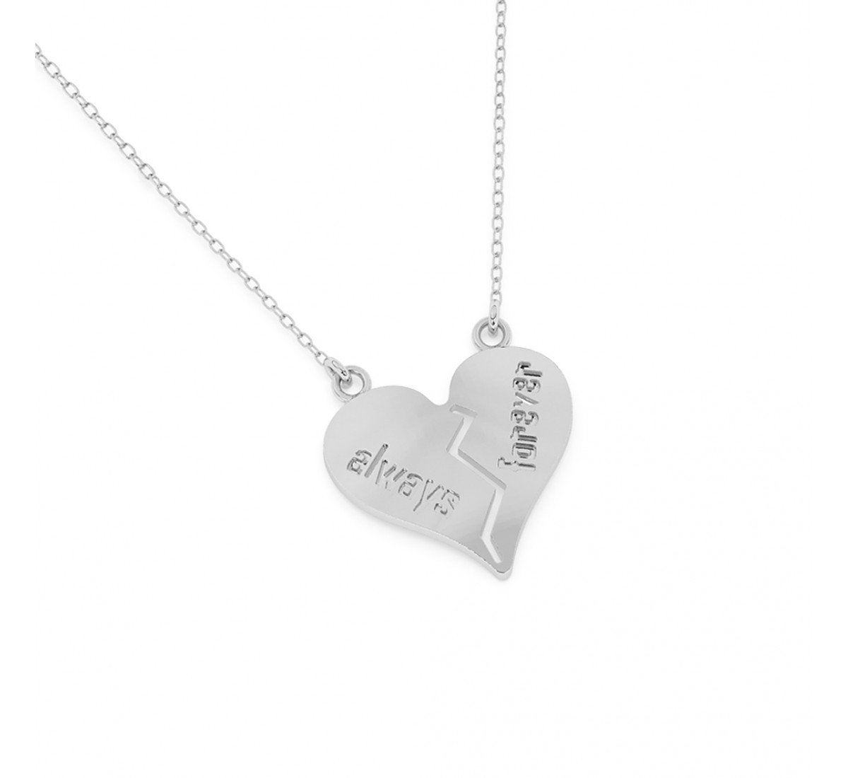 Silver Always Forever Necklace