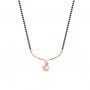 Rose Gold Binding Love Mangalsutra