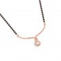 Rose Gold Binding Love Mangalsutra