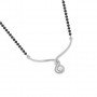 Silver Binding Love Mangalsutra